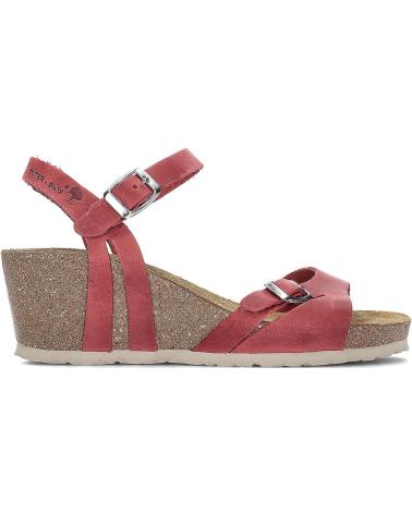 Sandales pour Femme INTERBIOS W SANDALIA MUJER ANATOMICA COMODA ROJO2