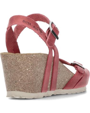 Sandales pour Femme INTERBIOS W SANDALIA MUJER ANATOMICA COMODA ROJO2