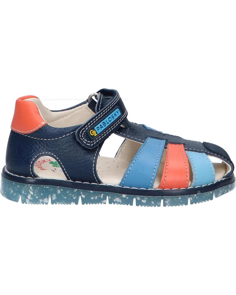 boy Sandals PABLOSKY 167225 BLEU