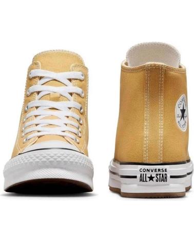 Deportivas de Mujer y Niña y Niño CONVERSE A05467C CHUCK TAYLOR ALL STAR EVA LIFT PLATFORM DUNESCAPE-WHITE-BLACK