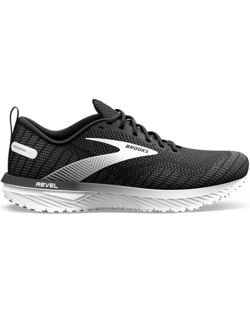 Esportes  de Mulher BROOKS ZAPATILLA REVEL 6 NEGRA BLANCO NEGRO