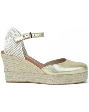 Woman Sandals EL CABALLO ALPARGATAS DE MUJER CB6005-9 P LAMINADO PLATINOP LAMINADO PLATINO