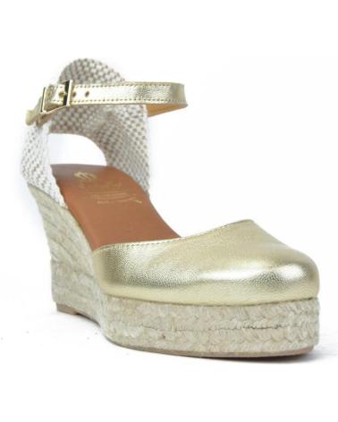 Woman Sandals EL CABALLO ALPARGATAS DE MUJER CB6005-9 P LAMINADO PLATINOP LAMINADO PLATINO