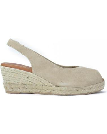 Sandalias de Mujer EL CABALLO ALPARGATAS DE MUJER CB5018-8 ANTE TAUPEANTE TAUPE