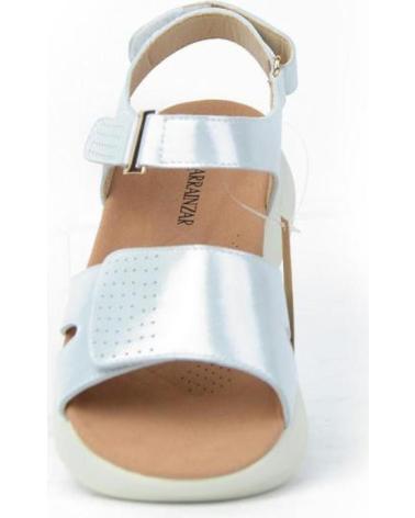 Sandalias de Mujer JAVIER LARRAINZA SANDALIAS DE MUJER JL537-32 BLANCO METALBLANCO METAL