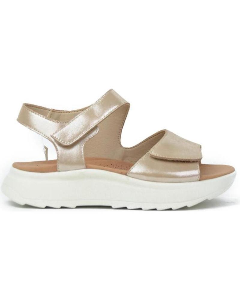 Sandalias de Mujer JAVIER LARRAINZA SANDALIAS DE MUJER JL536-37 BEIGE METALBEIGE METAL