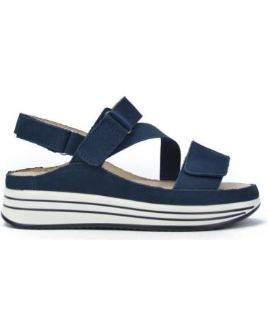 Sandales pour Femme JAVIER LARRAINZA SANDALIAS DE MUJER JL533-4 NOBUCK MARINONOBUCK MARINO