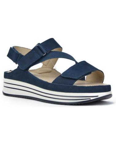 Sandales pour Femme JAVIER LARRAINZA SANDALIAS DE MUJER JL533-4 NOBUCK MARINONOBUCK MARINO