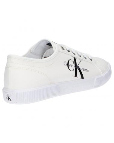 Deportivas de Hombre CALVIN KLEIN YM0YM00306YAF ESSENTIAL VULCANIZED YAF BRIGHT WHITE