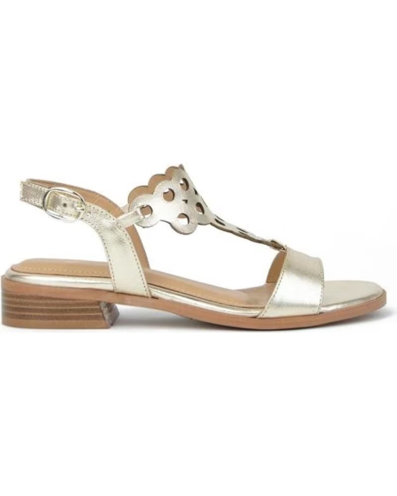 Sandalias de Mujer CARAMELO CAR301-27 DORADO GOLDGOLD