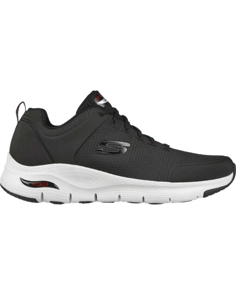 SKECHERS ZAPATILLAS DEPORTIVAS HOMBRE CORDONES ARCH FIT-TITAN 232200 NEGRO