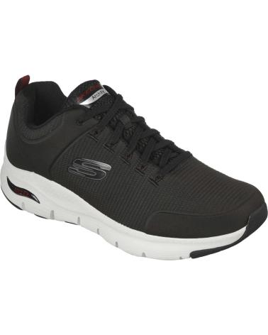 SKECHERS ZAPATILLAS DEPORTIVAS HOMBRE CORDONES ARCH FIT-TITAN 232200 NEGRO