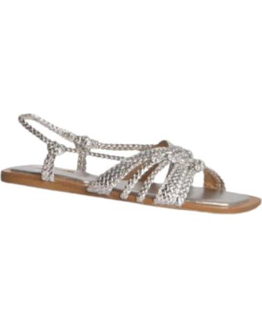 Sandales pour Femme CORINA SANDALIAS PLANAS VARIOS M4435 PLATA