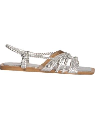Sandalen für Damen CORINA SANDALIAS PLANAS VARIOS M4435 PLATA