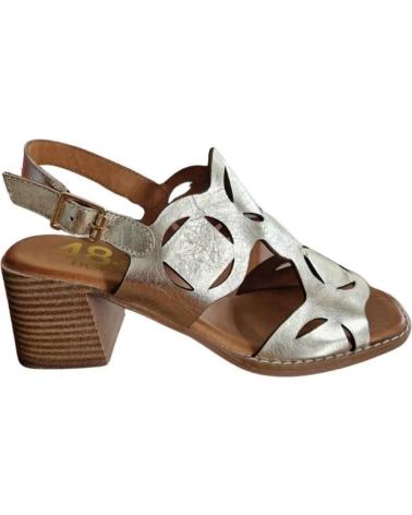 Sandales pour Femme 48 HORAS SANDALIAS TACON 48HORAS METAL- 415902 ORO