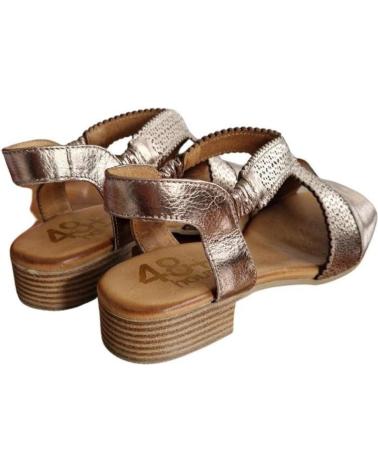 Sandales pour Femme 48 HORAS SANDALIAS TACON 48HORAS METAL-COBALTO 415702 PLATA
