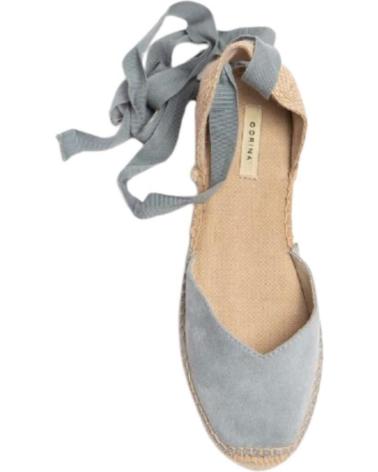 Sandales pour Femme CORINA ALPARGATAS ESPARTO MUJER PLANA VARIOS M4315 AZUL CLARO