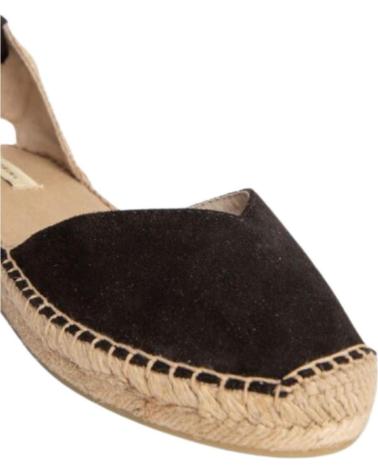 Sandales pour Femme CORINA ALPARGATAS ESPARTO MUJER PLANA VARIOS M4315 NEGRO
