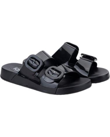 Sandálias de Mulher IGOR CHANCLAS MUJER HABANA BRILLO VARIOS S10334 NEGRO