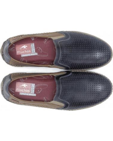 Schuhe für Herren FLUCHOS MOCASIN DORIAN F1172 SURF OCEANO COM AZUL