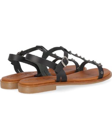 Sandalias de Mujer chika10 ALGARROBA 02 NEGRO-BLACK