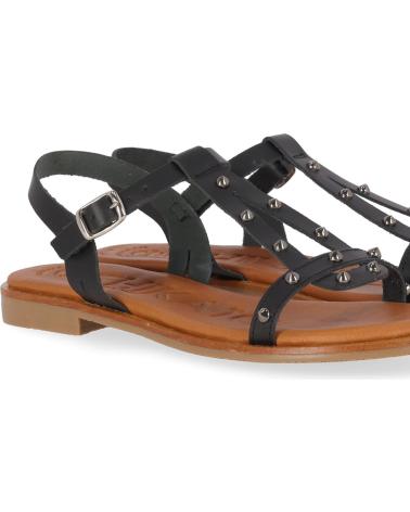 Sandalias de Mujer chika10 ALGARROBA 02 NEGRO-BLACK