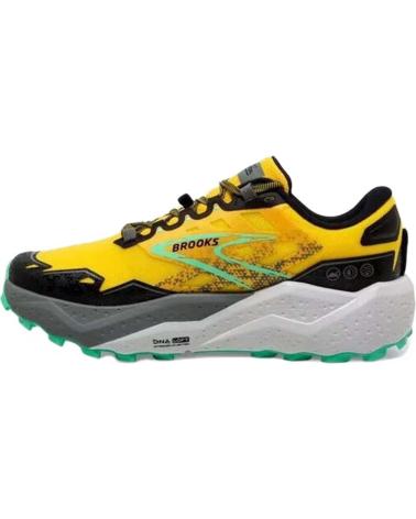 BROOKS CALDERA 7 TRAIL-LAUFSCHUHE GELB | ART.-NR. 1104151D741 LEMON CHROME-BLACK-SPRINGBUD