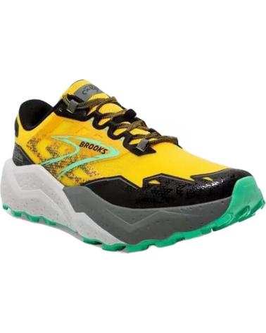 BROOKS CALDERA 7 TRAIL-LAUFSCHUHE GELB | ART.-NR. 1104151D741 LEMON CHROME-BLACK-SPRINGBUD