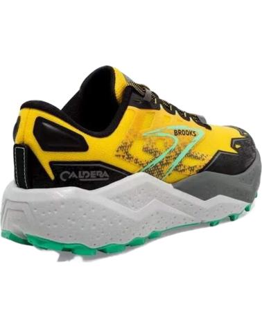 BROOKS CALDERA 7 TRAIL-LAUFSCHUHE GELB | ART.-NR. 1104151D741 LEMON CHROME-BLACK-SPRINGBUD
