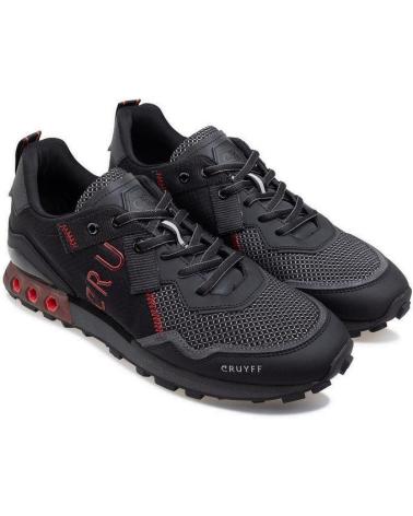 Man Trainers CRUYFF SUPERBIA HEX-TECH - RIPSTOP-TITANIUM MES CC241193 NEGRO BLANCO