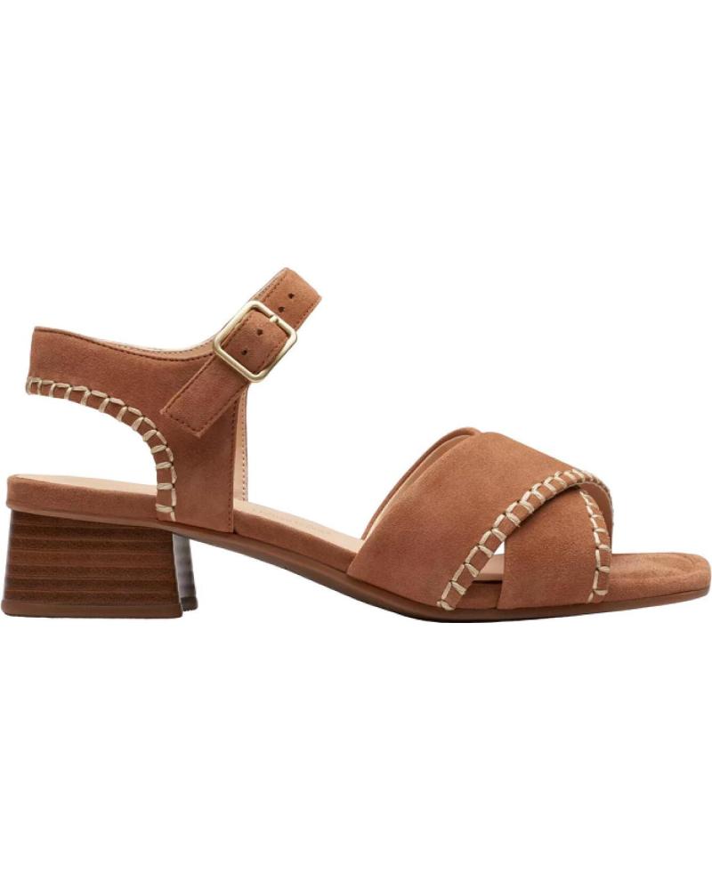 Sandali per Donna CLARKS SERINA35 CROSS 26176336 TAN MARRóN