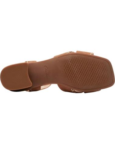 Sandali per Donna CLARKS SERINA35 CROSS 26176336 TAN MARRóN