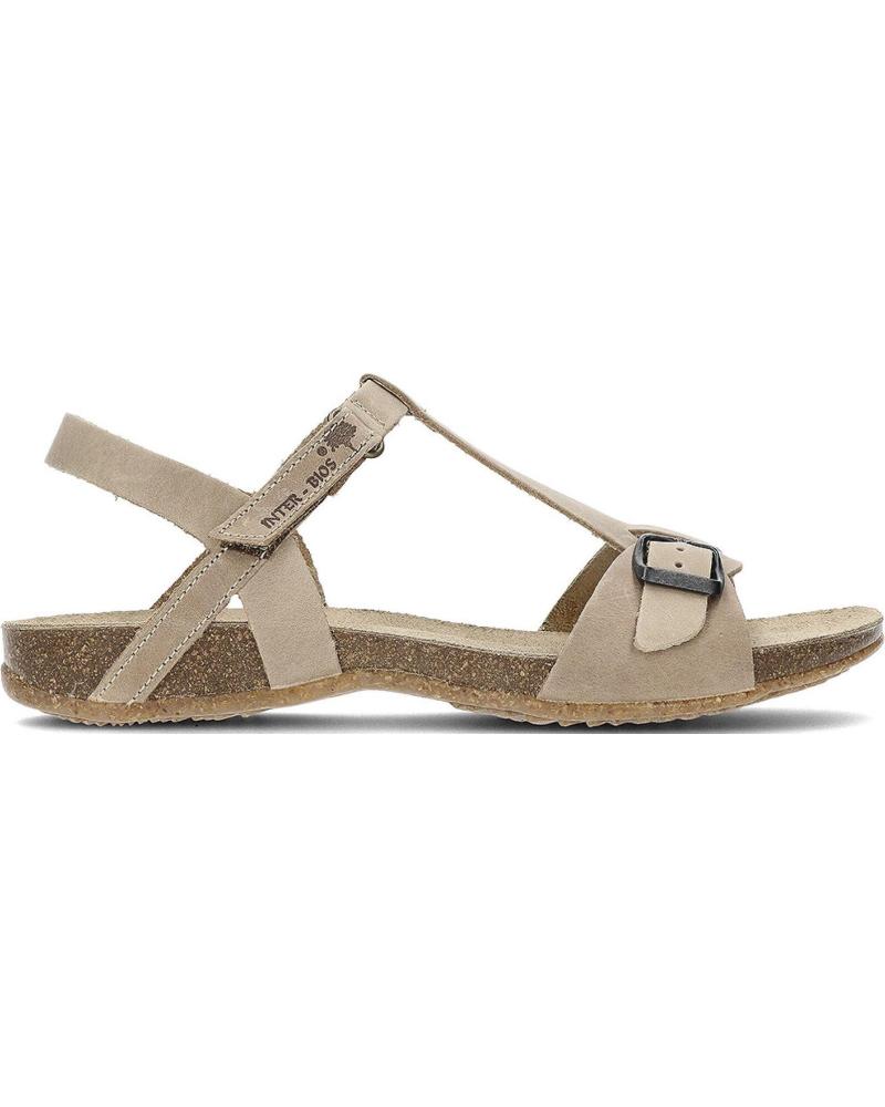 Sandales pour Femme INTERBIOS SANDALIAS AFRODITA BEIG2
