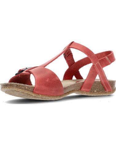 Sandales pour Femme INTERBIOS SANDALIAS AFRODITA ROJO2
