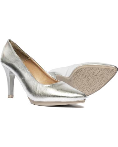 CHAMBY SALON PIEL METALIZADA 4365 PLATA