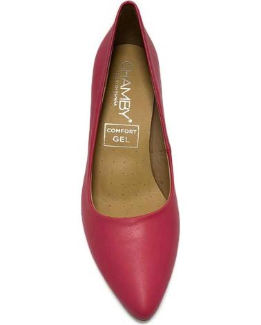 CHAMBY SALON 100 PIEL 4330 ROJO