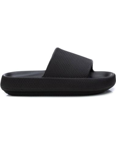 Woman and girl and boy Flip flops XTI 058099 NEGRO