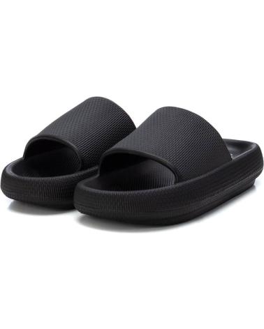 Woman and girl and boy Flip flops XTI 058099 NEGRO