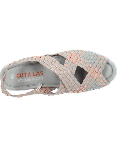 Sandales pour Femme D`CUTILLAS 13410 NUDE