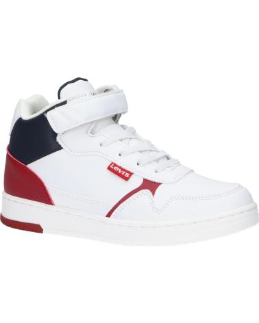 Zapatillas deporte de Niña y Niño LEVIS VIRV0032S SHOT MID 0122 WHT NAVY