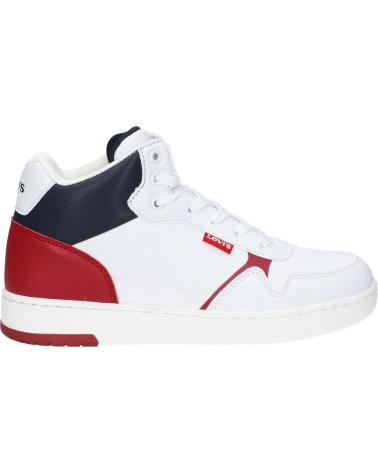 Zapatillas deporte de Mujer y Niña y Niño LEVIS VIRV0033S SHOT MID 0122 WHT NAVY