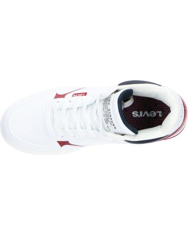 Zapatillas deporte de Mujer y Niña y Niño LEVIS VIRV0033S SHOT MID 0122 WHT NAVY