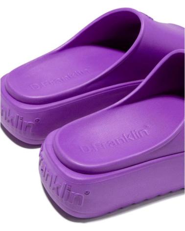 Woman Flip flops D FRANKLIN SANDALIAS PLANAS D FRANKLIN SONAX SLIDE MUJER MORADO