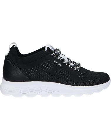 Sportschuhe für Damen und Mädchen GEOX D15NUA 0006K D SPHERICA C9999 BLACK