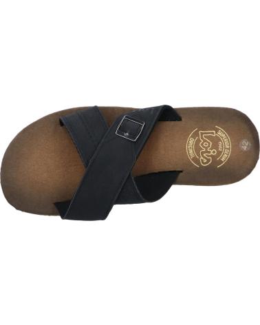 Chanclas de Hombre LOIS JEANS 86069 26 NEGRO