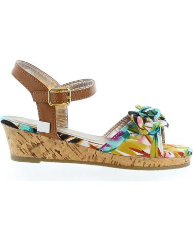 Sandalen für Mädchen URBAN 340093-B4600 MU T BLUE-NATURAL