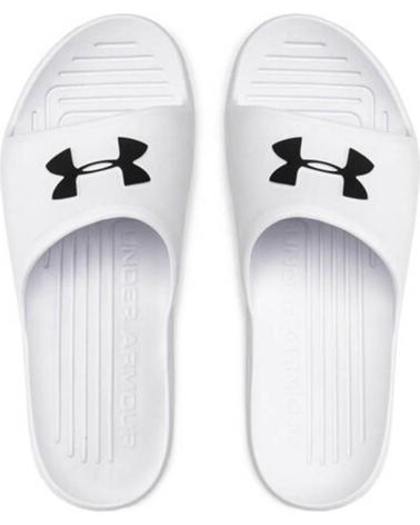 Tongs pour Homme et Femme et Garçon UNDER ARMOUR CHANCLAS CORE PTH BLANCO F MULTI 100