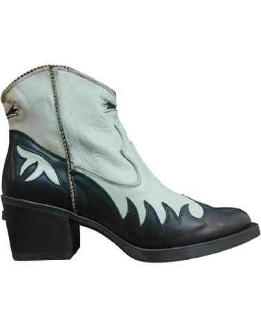 Stivaletti per Donna NEMONIC ATLANTA 2353 NEGRO-HIELO BLANCO