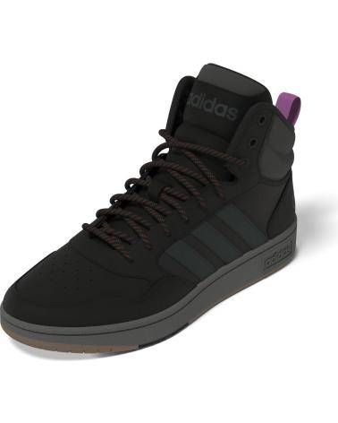 Deportivas-De-Mujer-ADIDAS-ZAPATILLA-HOOPS-3-0-MID-GZ6681-NEGRO