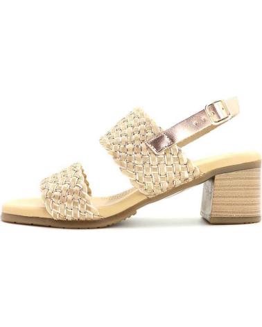 Sandales pour Femme MERISSELL SANDALIA TRENZADA BEIG - SALMON 990 BEIG - SALMóN